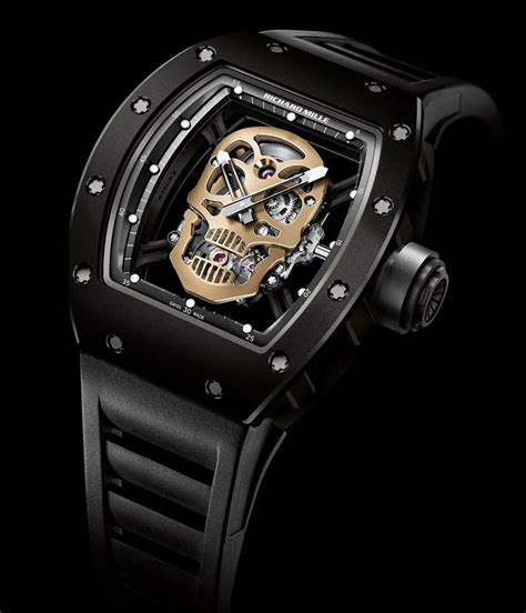 richard mille skeleton watches|richard mille totenkopf.